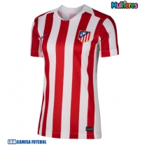 Camisa de Futebol Atletico Madrid Giacomo Raspadori #22 Equipamento Principal Mulheres 2025-26 Manga Curta